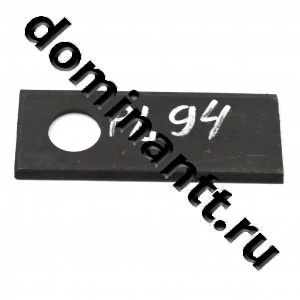 5036010450 Нож косилки 96х40 GERLACH 5036010450 Нож косилки 96х40 GERLACH