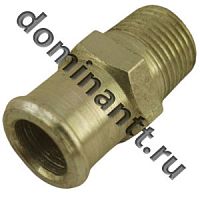3LD-1306027 Штуцер К 3/8" трассы шлангов отопителя салона МТЗ-320 двигатель MMZ-3LD