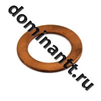Шайба 24.0х36.0х1.5 медная (плоская) ШМ 24.0х36.0х1.5-П