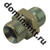 Штуцер соединительный BSP(Ш)3/8"-BSP(Ш)3/8" ZHHMC Штуцер соединительный BSP(Ш)3/8"-BSP(Ш)3/8" ZHHMC