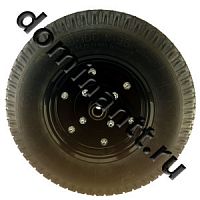 Колесо в сборе 5х10 щёточного оборудования ИУЦЛ, УМДУ МТЗ-320,82