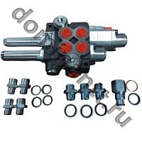 02P40-1K16A1 GKZ1 СБ Гидрораспределитель погрузчиков двухсекционный с плавающим положением в сборе Hydro-Pack