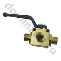 ПКУ-0,8.02.010  Кран гидравлический 3-х ходовой