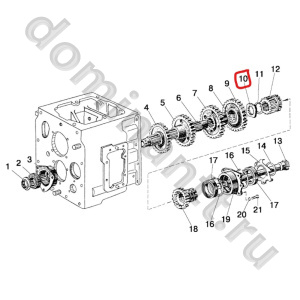 50-1701183 Шайба упорная КПП МТЗ 82 РУП МТЗ фото 3 50-1701183 Шайба упорная КПП МТЗ 82 РУП МТЗ фото 3