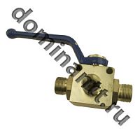 ПКУ-0,8.02.010  Кран гидравлический 3-х ходовой