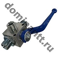 Кран гидравлический 3-х ходовой М20х1,5 TopGear