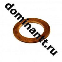 Шайба 12.0х18.0х1.5медная (плоская) ШМ 