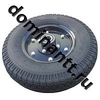 ЩО-2.03.03.000 Колесо опорное 5.00х10 в сборе щетки КСТ L-POWER