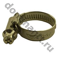 Хомут ленточный патрубка термостата МТЗ-82 016-027мм ширина 9мм Завод ТРУД