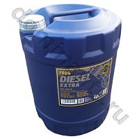 Полусинтетическое моторное масло MANNOL Diesel Extra SAE 10W40 API CH-4/SL ACEA  B3/A3 канистра 10 литров