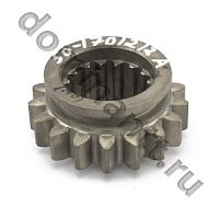 50-1701212-А Шестерня КПП 1-й передачи и заднего хода скользящая Z=17 16 шлицов МЗШ 