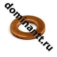 Шайба 8х15х1,5 медная плоская 