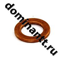 Шайба 10.0х16.0х1.5 медная (плоская)