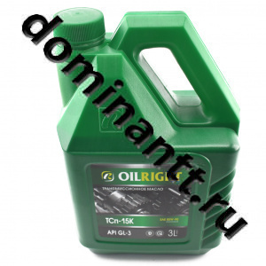 Масло трансмиссионное ТСп-15К 3 литра OIL RIGHT Масло трансмиссионное ТСп-15К 3 литра OIL RIGHT
