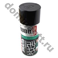 краска черная глянцевая 520мл. kudo