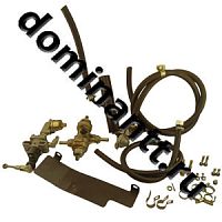Пневмосистема тормозов прицепа МТЗ-320 в сборе MMZ-3LD