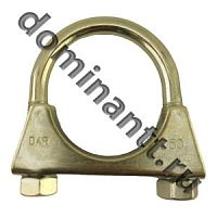 615516 Хомут глушителя МТЗ-320 d=50 усиленный DAR