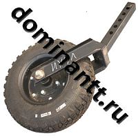 Стойка опорная с колесом 5х10