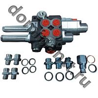 02P40-1K16A1 GKZ1 СБ Гидрораспределитель погрузчиков двухсекционный с плавающим положением в сборе Hydro-Pack