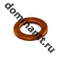 Шайба 10.0х16.0х1.5 медная (плоская)