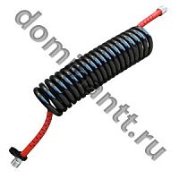 PRO7110580 Шланг пневматический витой М22х1,5 L=4.0 метра MARSHALL