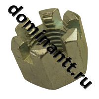 Гайка М16х2 корончатая шестигранная
