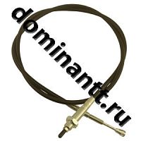 Трос управления гидрораспределителем вилка - резьба с гайкой INDEMAR 2.0 метра 