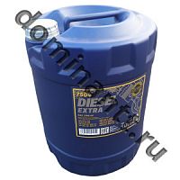 Полусинтетическое моторное масло MANNOL Diesel Extra SAE 10W40 API CH-4/SL ACEA  B3/A3 канистра 10 литров
