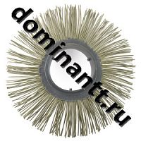 Диск щеточный ПП180х550 (зеленый) беспроставочный