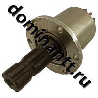 ЩО-2.02.09.002 Вал-шестерня, в сборе со стаканом, редуктора щётки КСТ