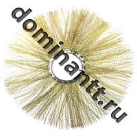 Диск щеточный 120х550 ворс золотистый металл