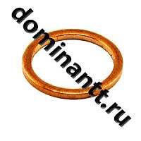 Шайба 16.0х20.0х1.5 медная (плоская) ШМ 16.0х20.0-1.5-П