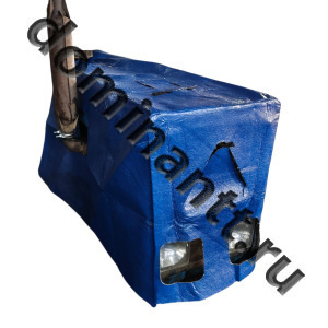 Утеплитель капота синий для МТЗ-82.1 с квадратными фарами фото 3 Утеплитель капота синий для МТЗ-82.1 с квадратными фарами фото 3