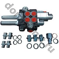 02P40-1K16A1 GKZ1 СБ Гидрораспределитель погрузчиков двухсекционный с плавающим положением в сборе Hydro-Pack