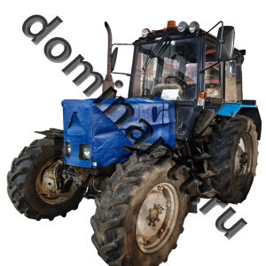 Утеплитель капота синий для МТЗ-82.1 с квадратными фарами фото 2 Утеплитель капота синий для МТЗ-82.1 с квадратными фарами фото 2