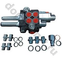 02P40-1K16A1 GKZ1 СБ Гидрораспределитель погрузчиков двухсекционный с плавающим положением в сборе Hydro-Pack