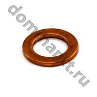 Шайба 10.0х16.0х1.5 медная (плоская)
