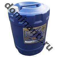 Полусинтетическое моторное масло MANNOL Diesel Extra SAE 10W40 API CH-4/SL ACEA  B3/A3 канистра 10 литров